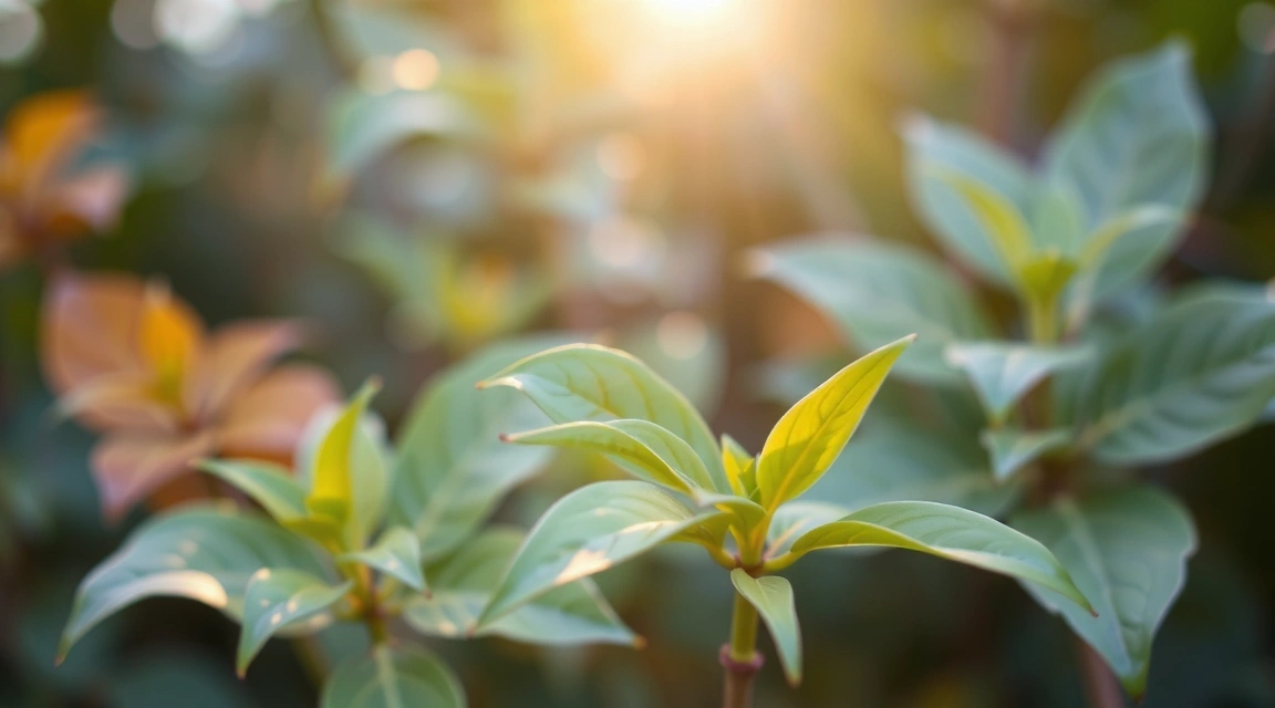 Abstract data flow visualization with botanical elements